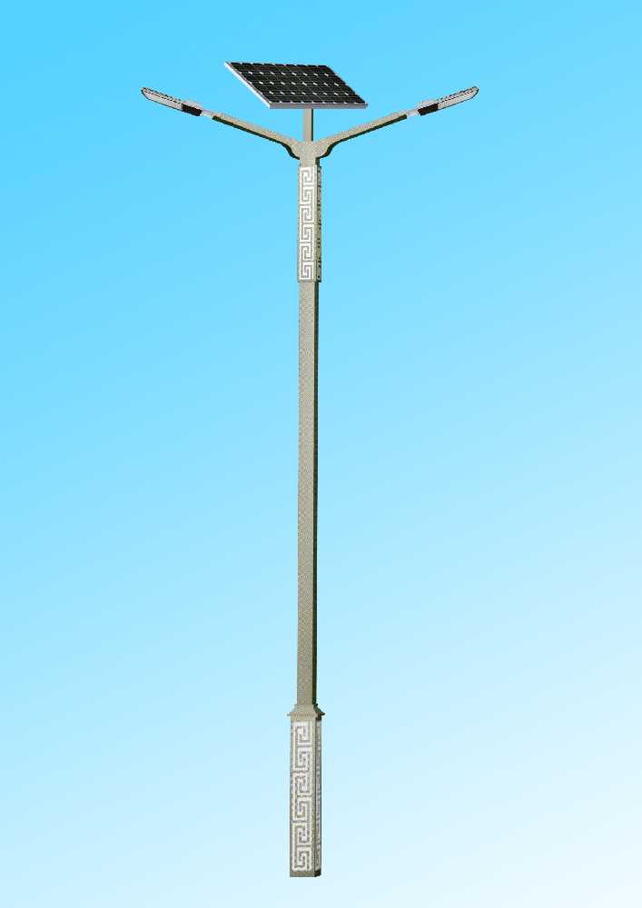 张掖市市政道路太阳能路灯